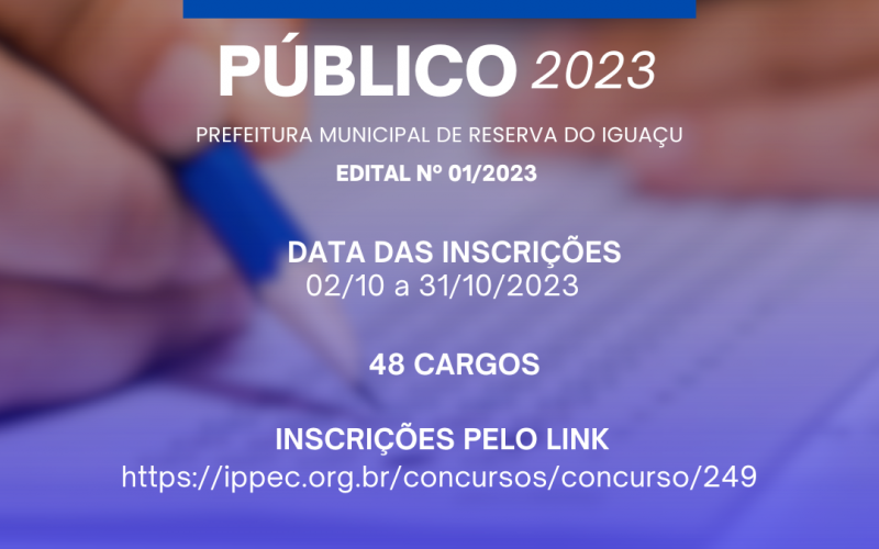 CONCURSO PÚBLICO 2023