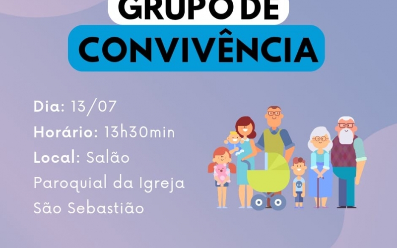 REUNIÃO COM OS GRUPOS DE CONVIVÊNCIA - COMUNIDADE SÃO SEBASTIÃO