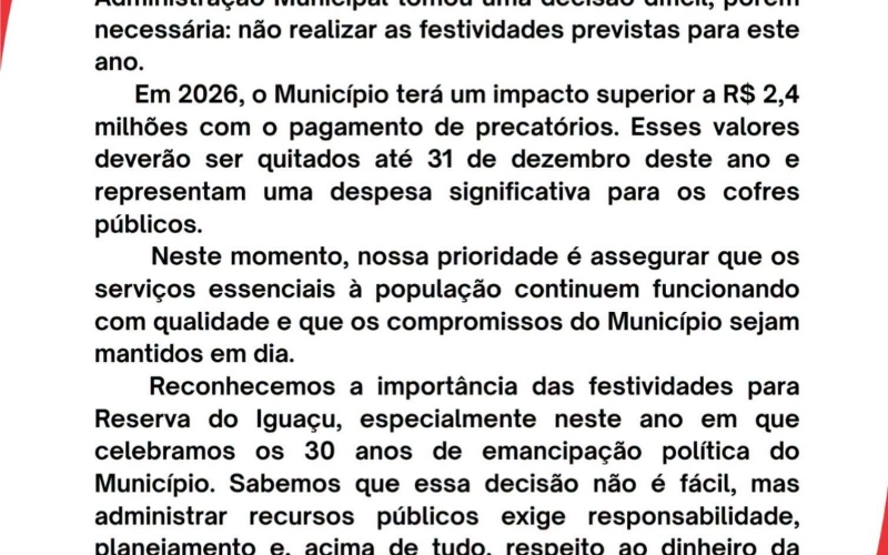 COMUNICADO