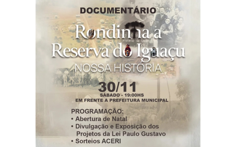 RODINHA A RESERVA DO IGUAÇU: NOSSA HISTÓRIA