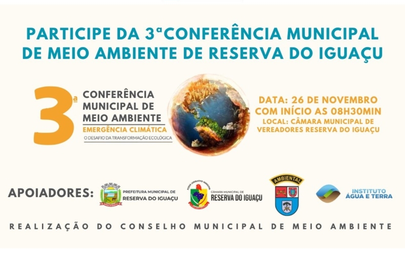 3ª Conferência Municipal de Meio Ambiente