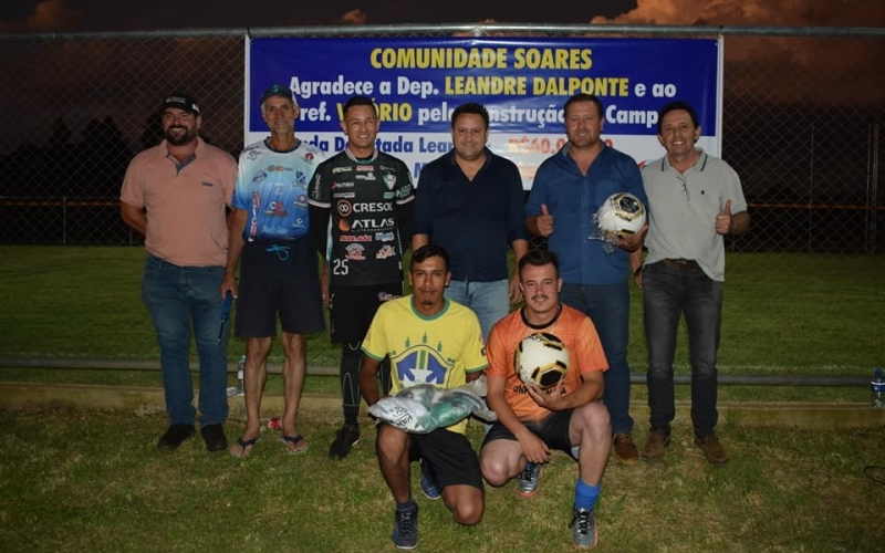 INAUGURAÇÃO DO CAMPO DE FUTEBOL DA COMUNIDADE FAXINAL DOS SOARES