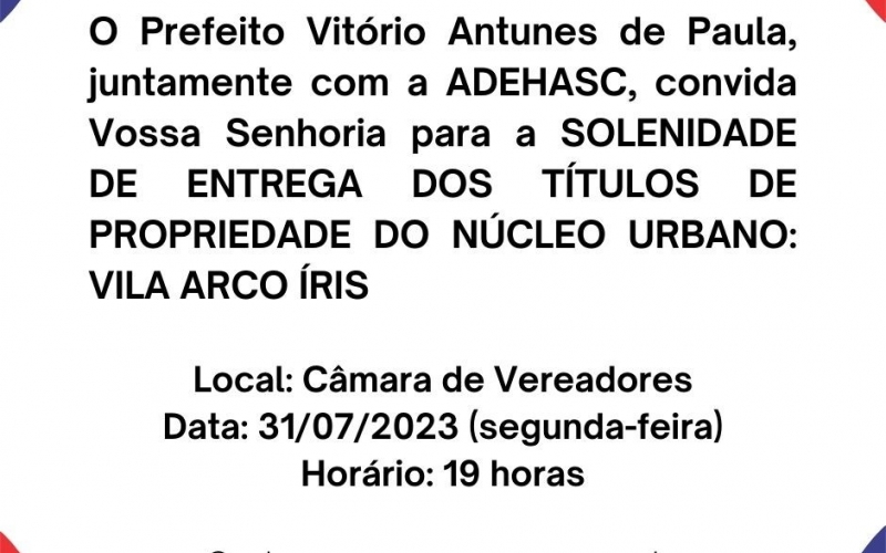 PROGRAMA REGULARIZA RESERVA DO IGUAÇU ENTREGA AS PRIMEIRAS MATRÍCULAS DE IMÓVEIS 